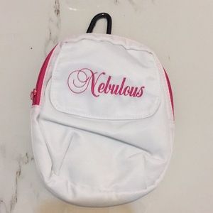 Nebulous white waist bag quick release clip